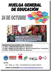 Huelga_24_octubre_Huesca
