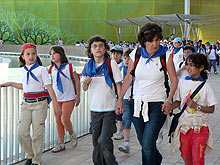 Cerca de 50.000 escolares han visitado la Expo de Zaragoza, estos días